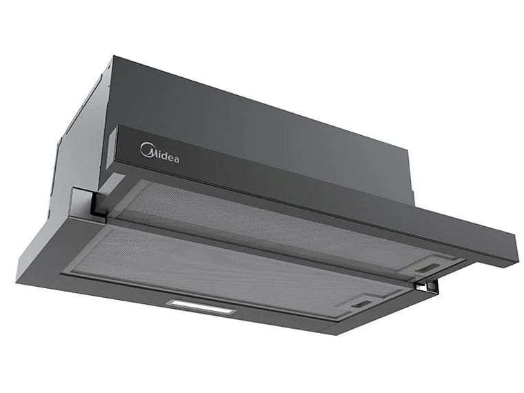 CAMPANA DE COCINA RETRÁCTIL MIDEA 59.5CM NEGRO MH60L07EM21BB-CL 3