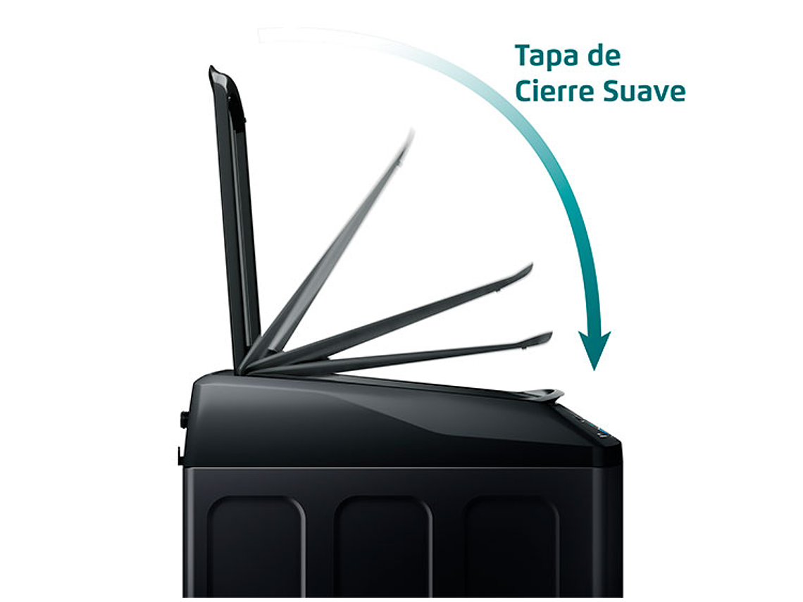 LAVADORA CARGA SUPERIOR FENSA PREMIUM CARE 21 21KG NEGRO 3