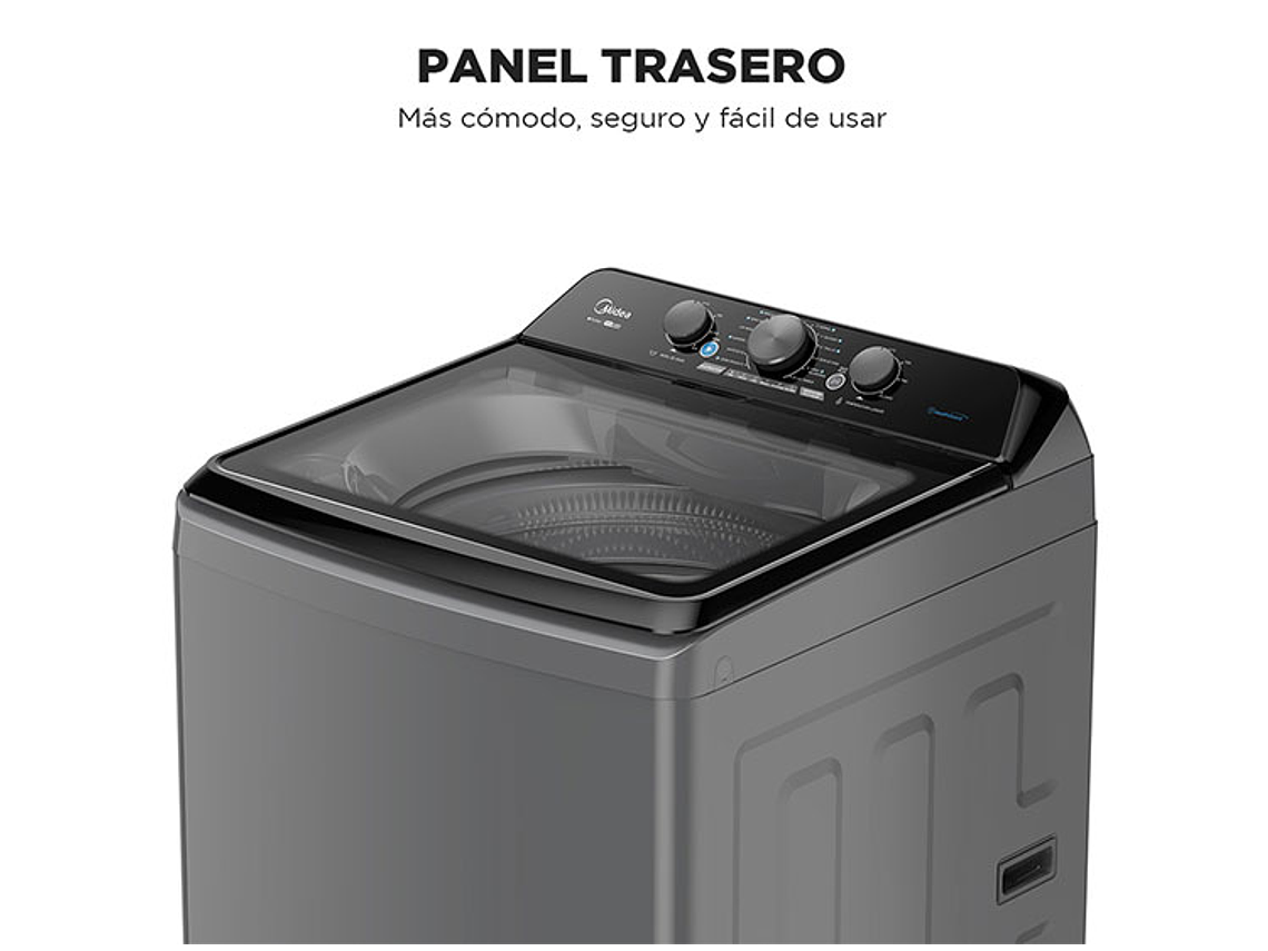 LAVADORA CARGA SUPERIOR MIDEA MA500W210 21KG GRIS 8