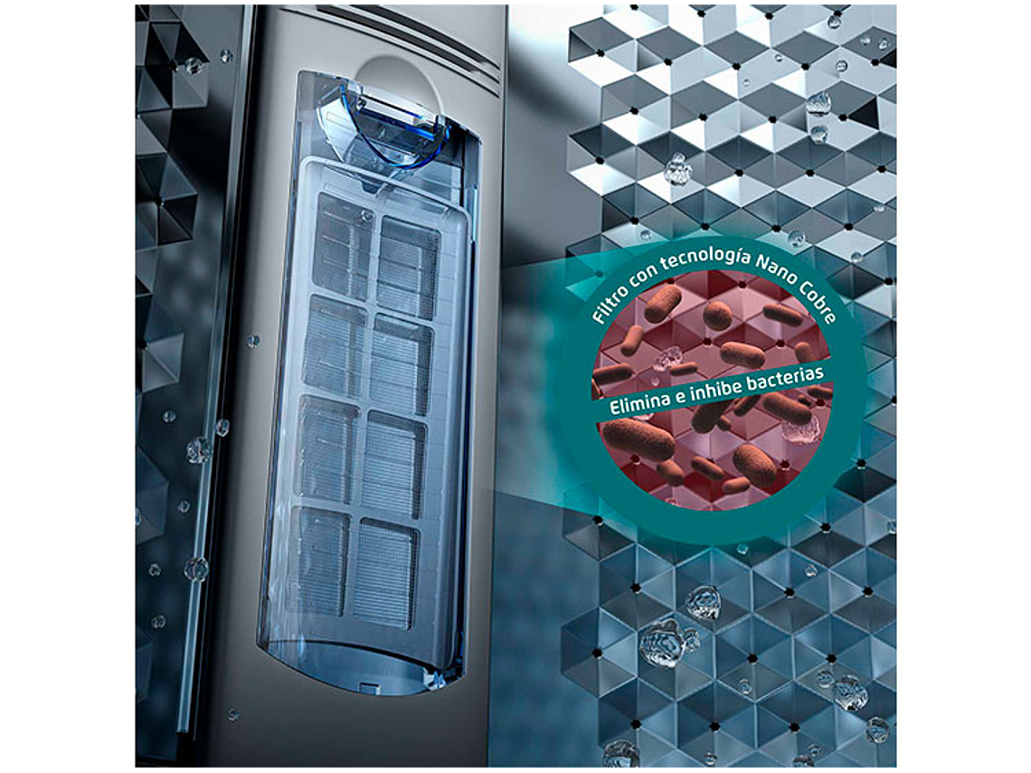 LAVADORA CARGA SUPERIOR FENSA PREMIUM CARE 21 21KG NEGRO 10