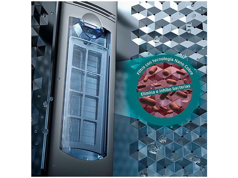 LAVADORA CARGA SUPERIOR FENSA PREMIUM CARE 21 21KG NEGRO 10