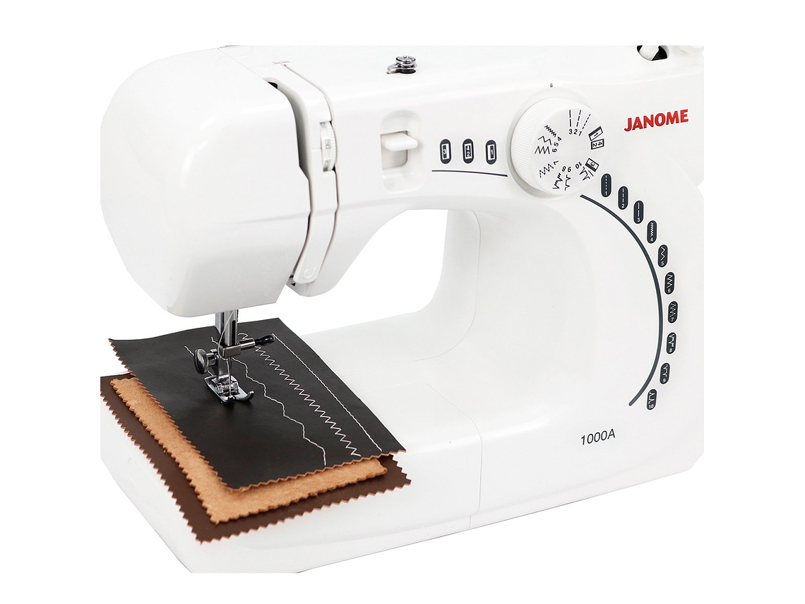 MÁQUINA DE COSER JANOME 1000A + OVERLOCK 8002D 4