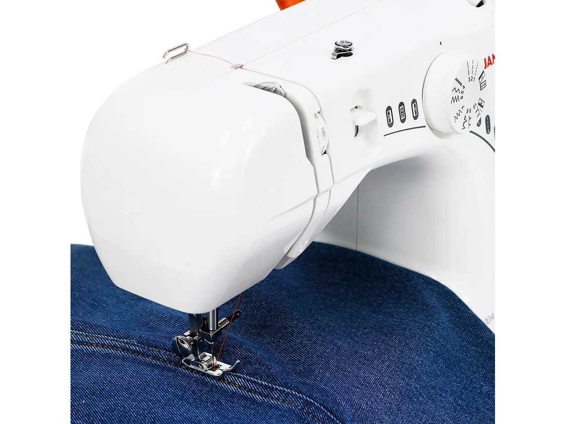 MÁQUINA DE COSER JANOME 1000A + OVERLOCK 8002D 7