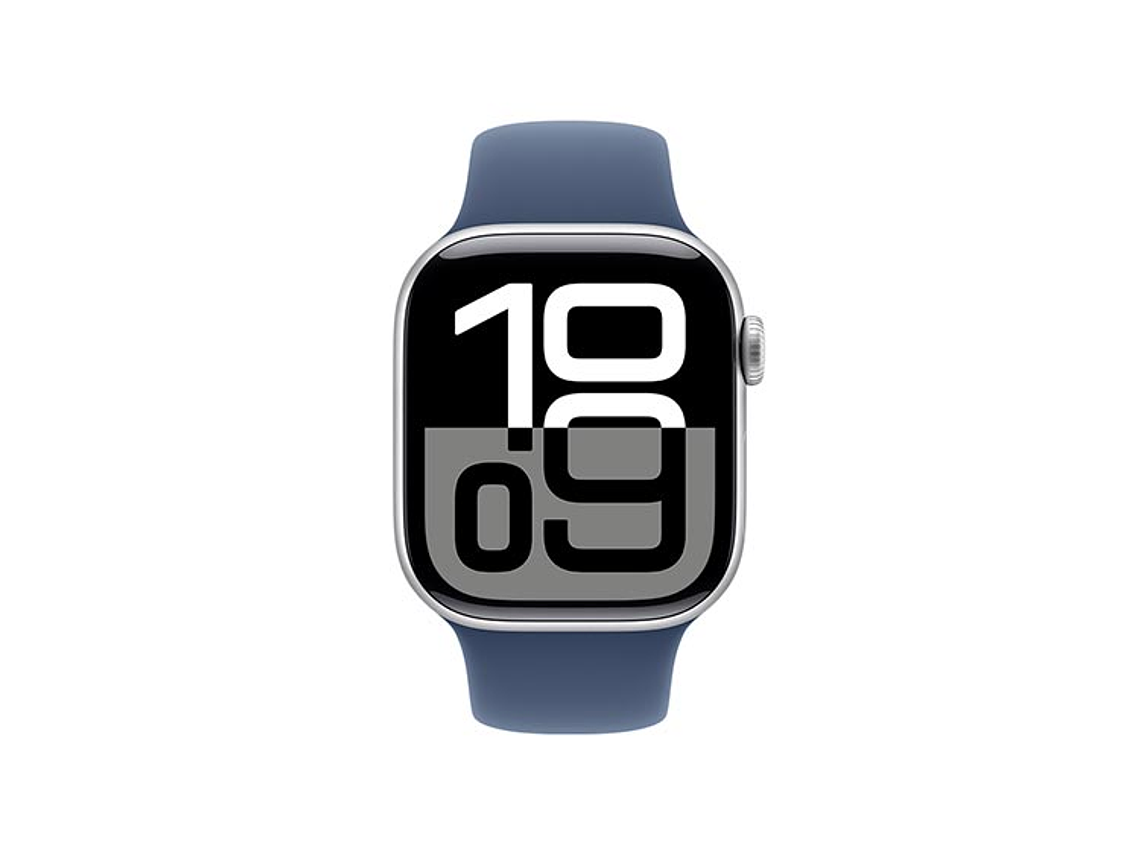 APPLE WATCH SERIE 10 42MM PLATA ALUMINIO CORREA DEPORTIVA M/L 1