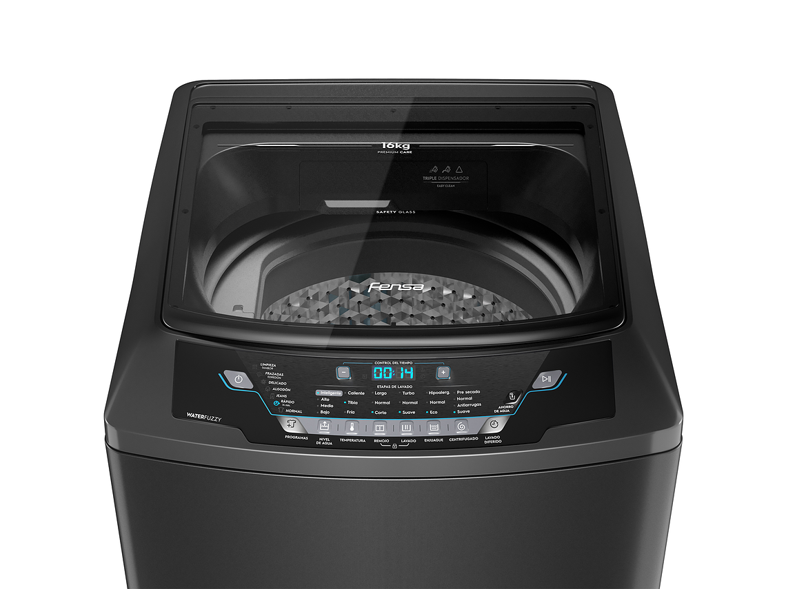 LAVADORA CARGA SUPERIOR HISENSE WT3J1323UT 13KG GRIS 2