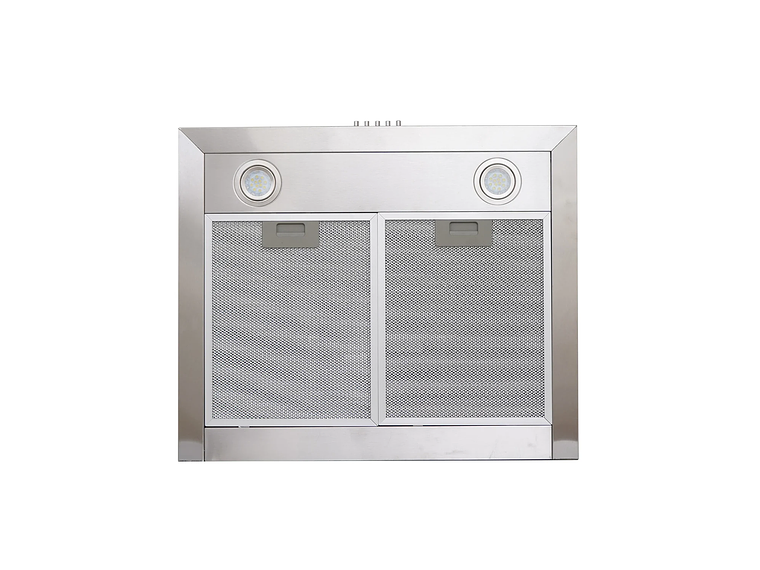 CAMPANA PIRAMIDAL ACERO INOX 60CM 3