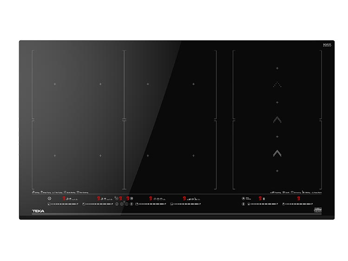 ENCIMERA ELÉCTRICA PLACAS DE INDUCCIÓN TEKA 6 PLATOS IZF 99700 BK MST 1