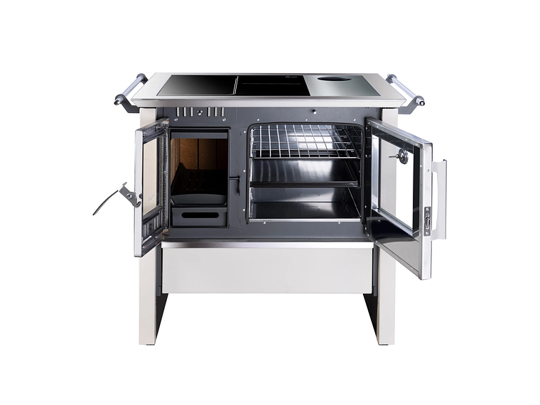 COCINA A LEÑA ALLEGRA VITROX BLANCA AMESTI 3