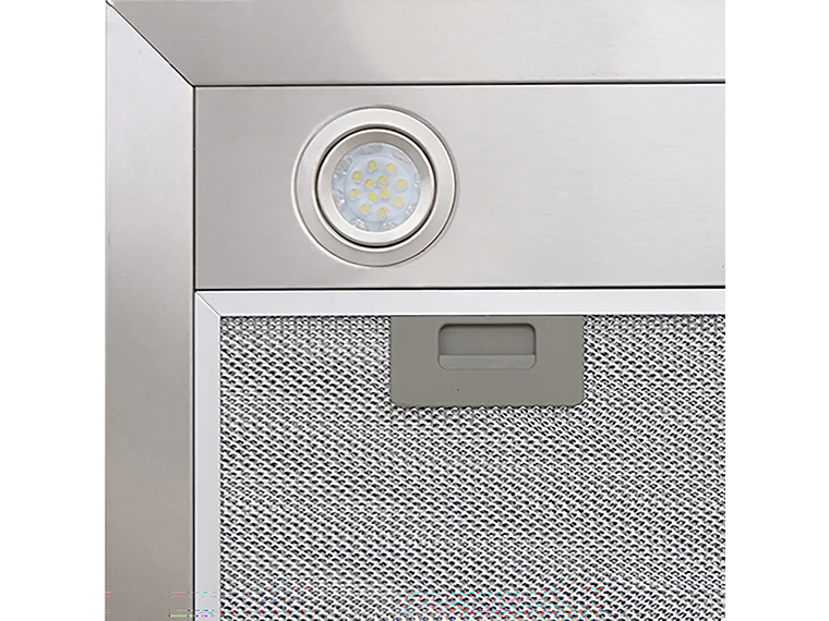 CAMPANA PIRAMIDAL ACERO INOX 60CM 4