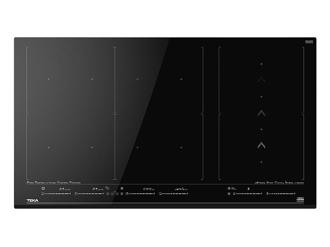 ENCIMERA ELÉCTRICA PLACAS DE INDUCCIÓN TEKA 6 PLATOS IZF 99700 BK MST 2