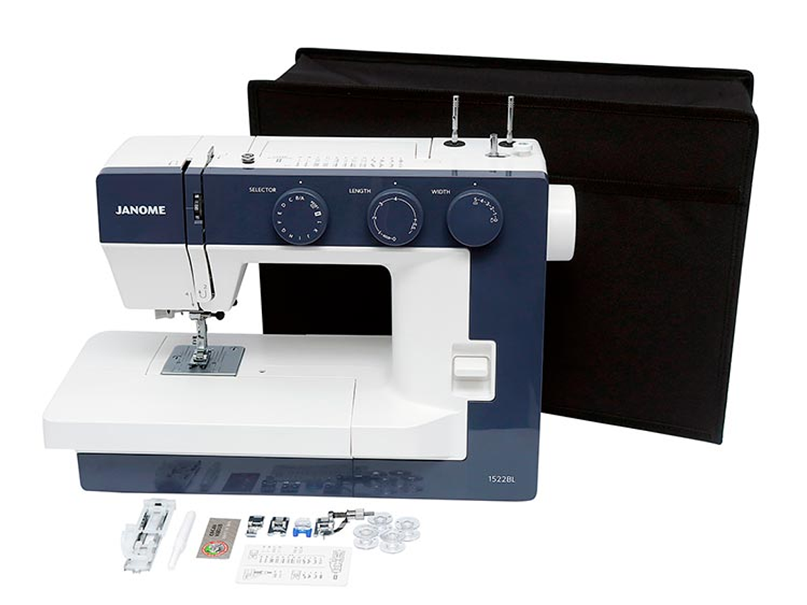 MAQUINA COSER JANOME 1522BL MECANICA 5