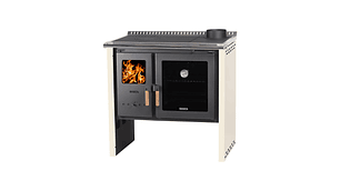 PACK COCINA A LEÑA BOSCA HESTIA 90 CREMA + KIT BASE