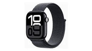 APPLE WATCH SERIES 10 GPS 42MM ALUMINUM CASE SPORT LOOP NEGRO