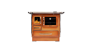 COCINA A LEÑA 4P MODELO GLASS ALTA 92×62 DIFUMADO