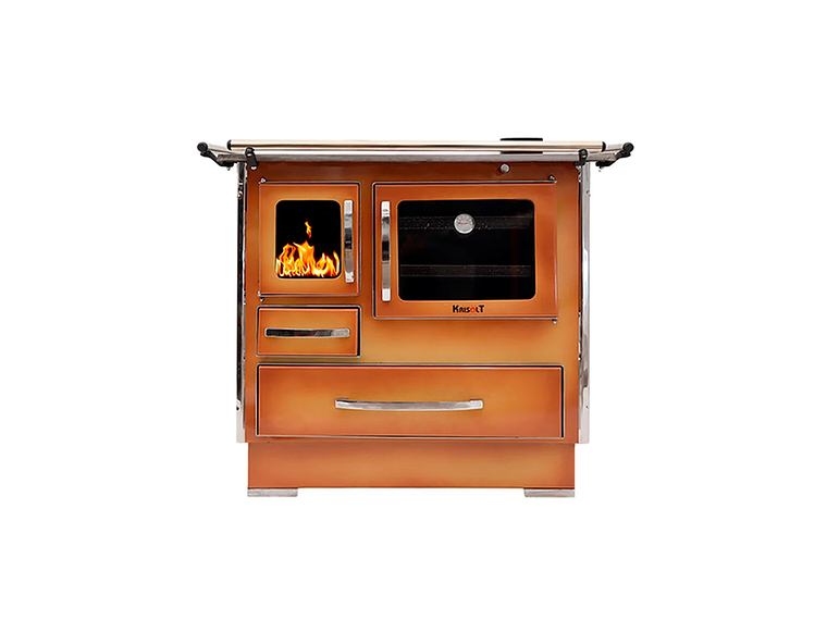 COCINA A LEÑA 4P MODELO GLASS ALTA 92×62 DIFUMADO 1