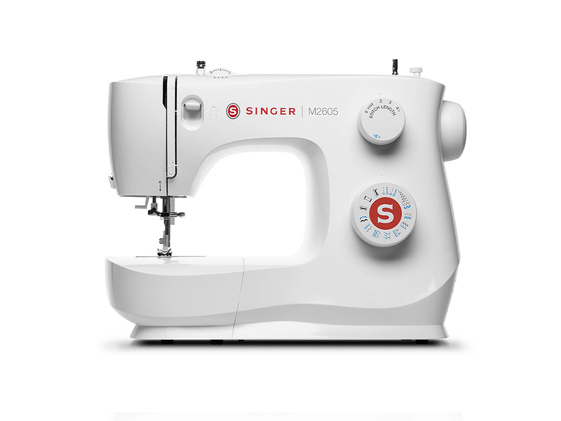 MÁQUINA DE COSER RECTA ZIG ZAG SINGER M2605 70W 1