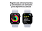 APPLE WATCH SERIE 10 42MM PLATA ALUMINIO CORREA LOOP DEPORTIVA - Miniatura 8