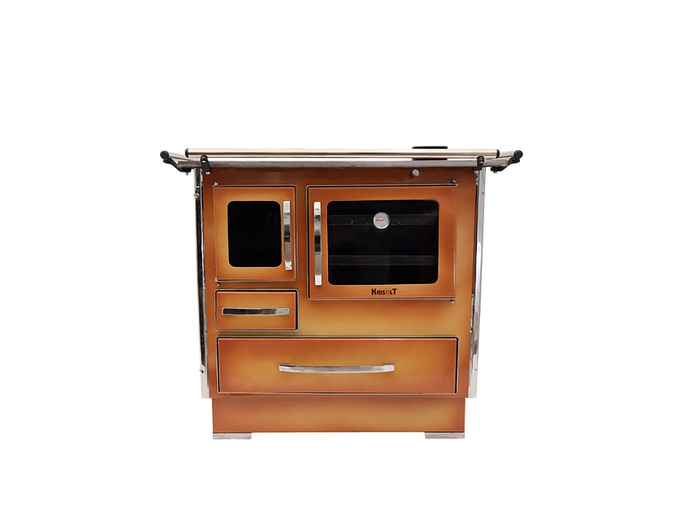 COCINA A LEÑA 4P MODELO GLASS ALTA 92×62 DIFUMADO 2