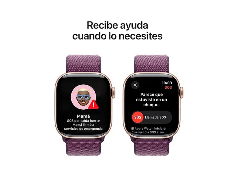 APPLE WATCH S10 ALUMINIO 42MM SPORT LOO ROSE GOLD 7
