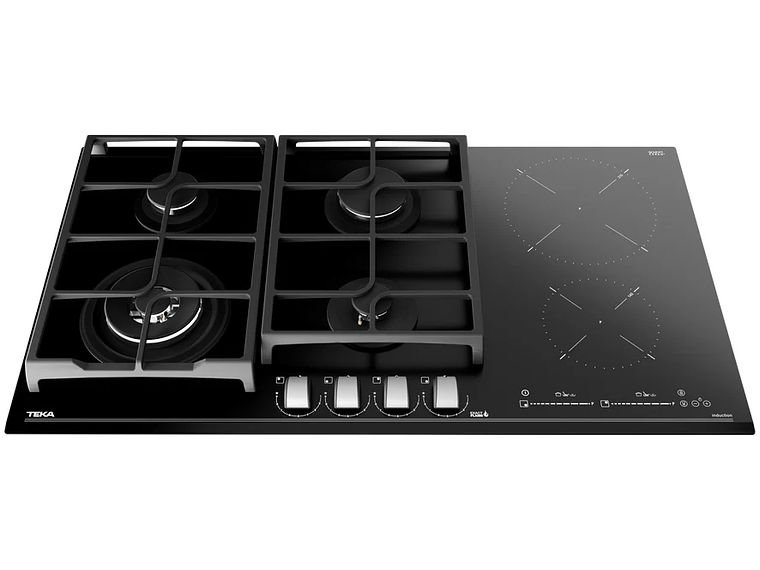 ENCIMERA VITROCERÁMICA GAS + INDUCCIÓN 6 QUEMADORES JZC 96342 BBB TEKA 3