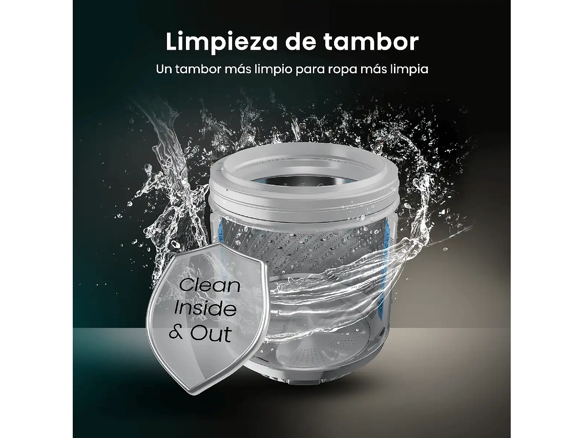 LAVADORA CARGA SUPERIOR HISENSE WT3I2123UT 21KG GRIS 14