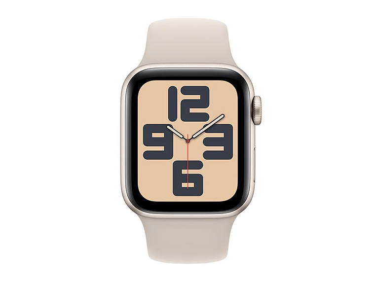 APPLE WATCH SE (GPS) - ALUMINIO BLANCO ESTELAR 40 MM - CORREA DEPORTIVA BLANCO ESTELAR - TALLA M/L 1