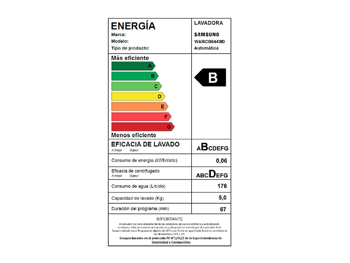 LAVADORA CARGA SUPERIOR SAMSUNG WA15CG5441BD 15KG GRAFITO 4
