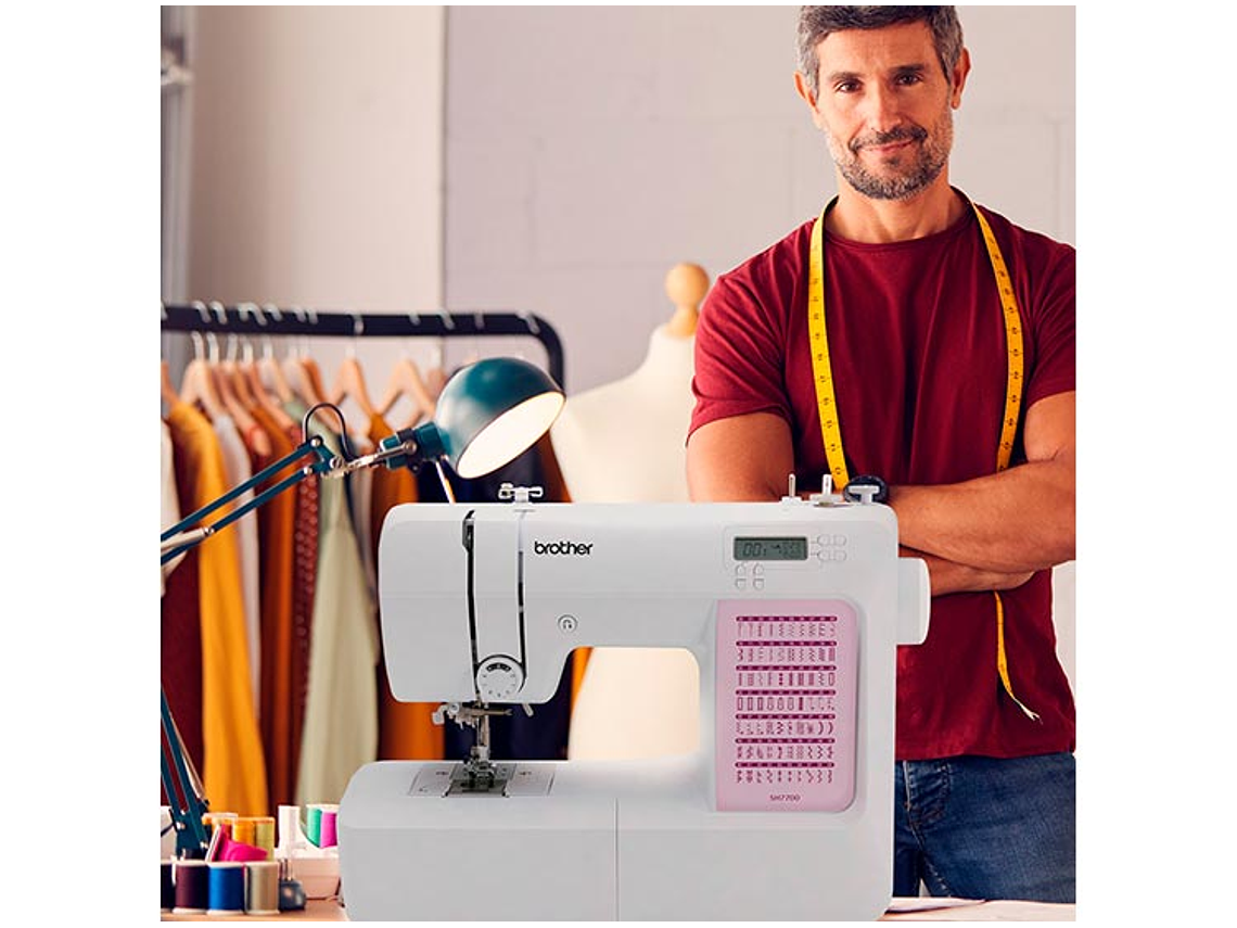 MÁQUINA DE COSER BROTHER SH7700 COMPUTARIZADA 4
