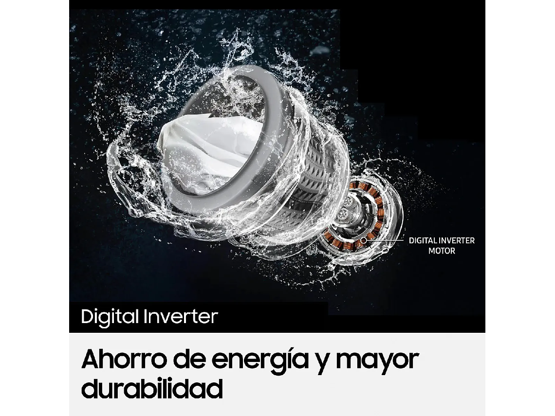 LAVADORA CARGA SUPERIOR SAMSUNG WA15CG5441BD 15KG GRAFITO 9