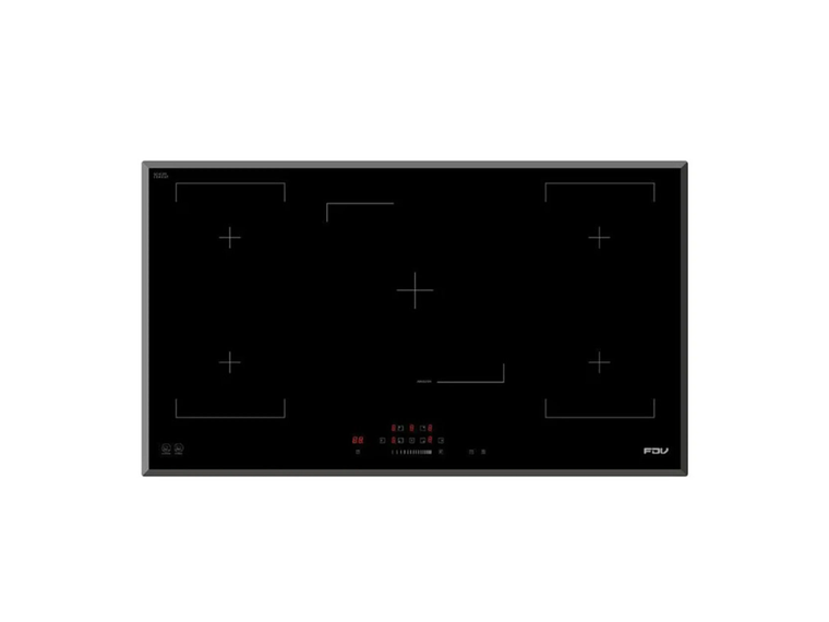 ENCIMERA INDUCCIÓN FDV DELUXE 5 FOCOS BLACK 1