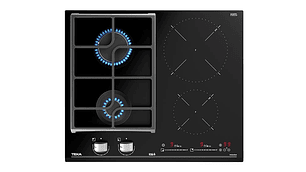ENCIMERA GAS PLACAS DE INDUCCIÓN TEKA 4 PLATOS JZC 64322