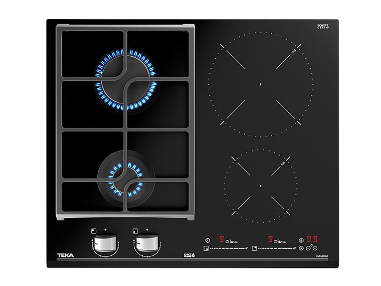 ENCIMERA GAS PLACAS DE INDUCCIÓN TEKA 4 PLATOS JZC 64322 1