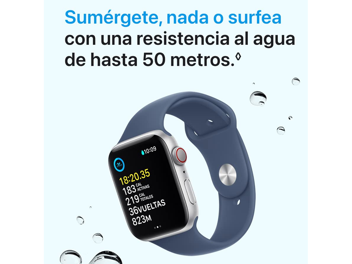 RELOJ APPLE WATCH SE 2.ª GEN (GPS) ALUMINIO 40MM - S/M - MIDNIGHT 6