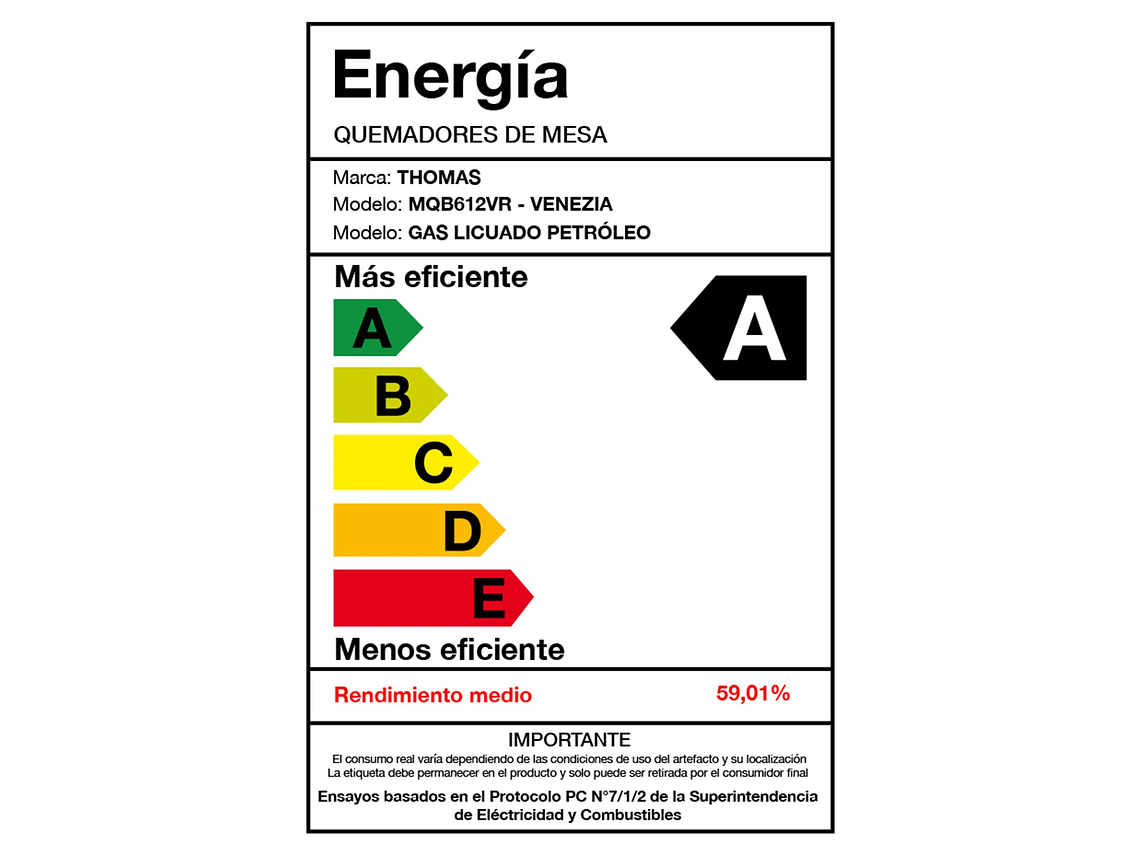 COCINA 5 QUEMADORES HORNO DE 104 LTS 7