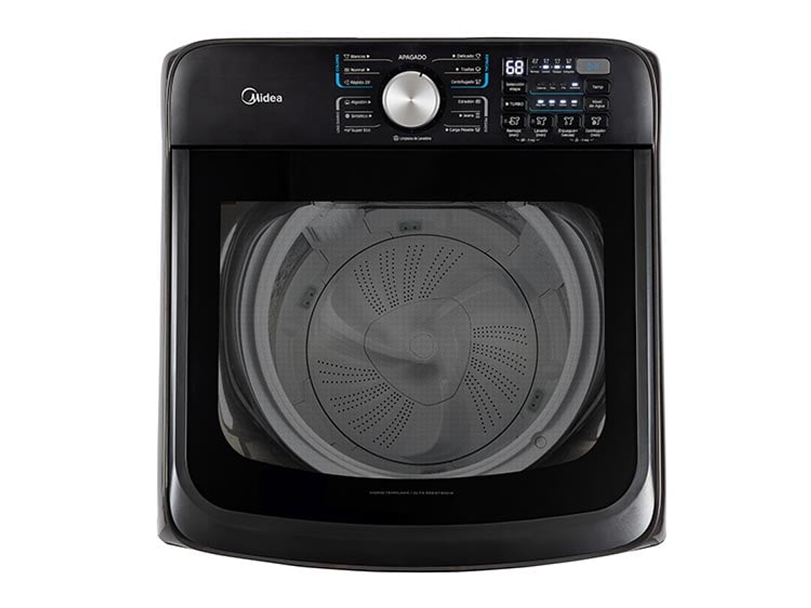LAVADORA CARGA SUPERIOR MIDEA MA512W160/T-CL 16KG GRAFITO 6