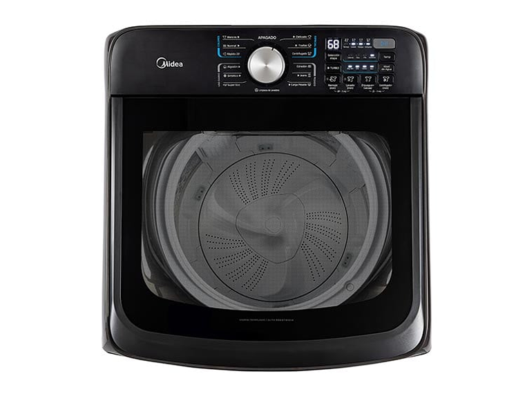 LAVADORA CARGA SUPERIOR MIDEA MA512W160/T-CL 16KG GRAFITO 6
