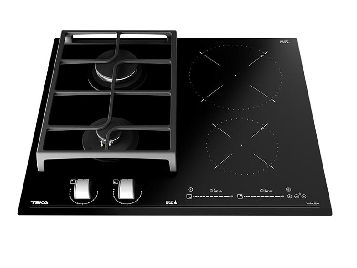 ENCIMERA GAS PLACAS DE INDUCCIÓN TEKA 4 PLATOS JZC 64322 3