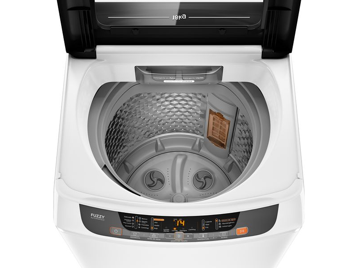 LAVADORA AUTOMÁTICA 18KG DISOLUCIÓN MÁXIMA 18 BZG BLANCA 4