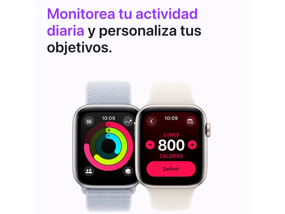 RELOJ APPLE WATCH SE 2.ª GEN (GPS) ALUMINIO 40MM - S/M - MIDNIGHT 9