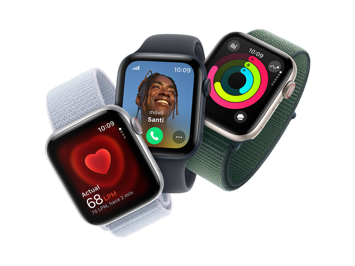 RELOJ APPLE WATCH SE 2.ª GEN (GPS) ALUMINIO 40MM - S/M - MIDNIGHT 10