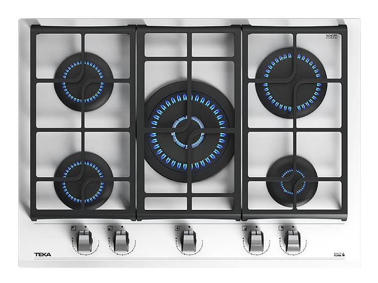 ENCIMERA GAS TEKA 5 PLATOS GZC 75330 XBB BUT W 1