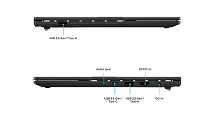 NOTEBOOK ASUS VIVOBOOK GO 14 E1404 INTEL CORE I3 8GB RAM256 GB 14