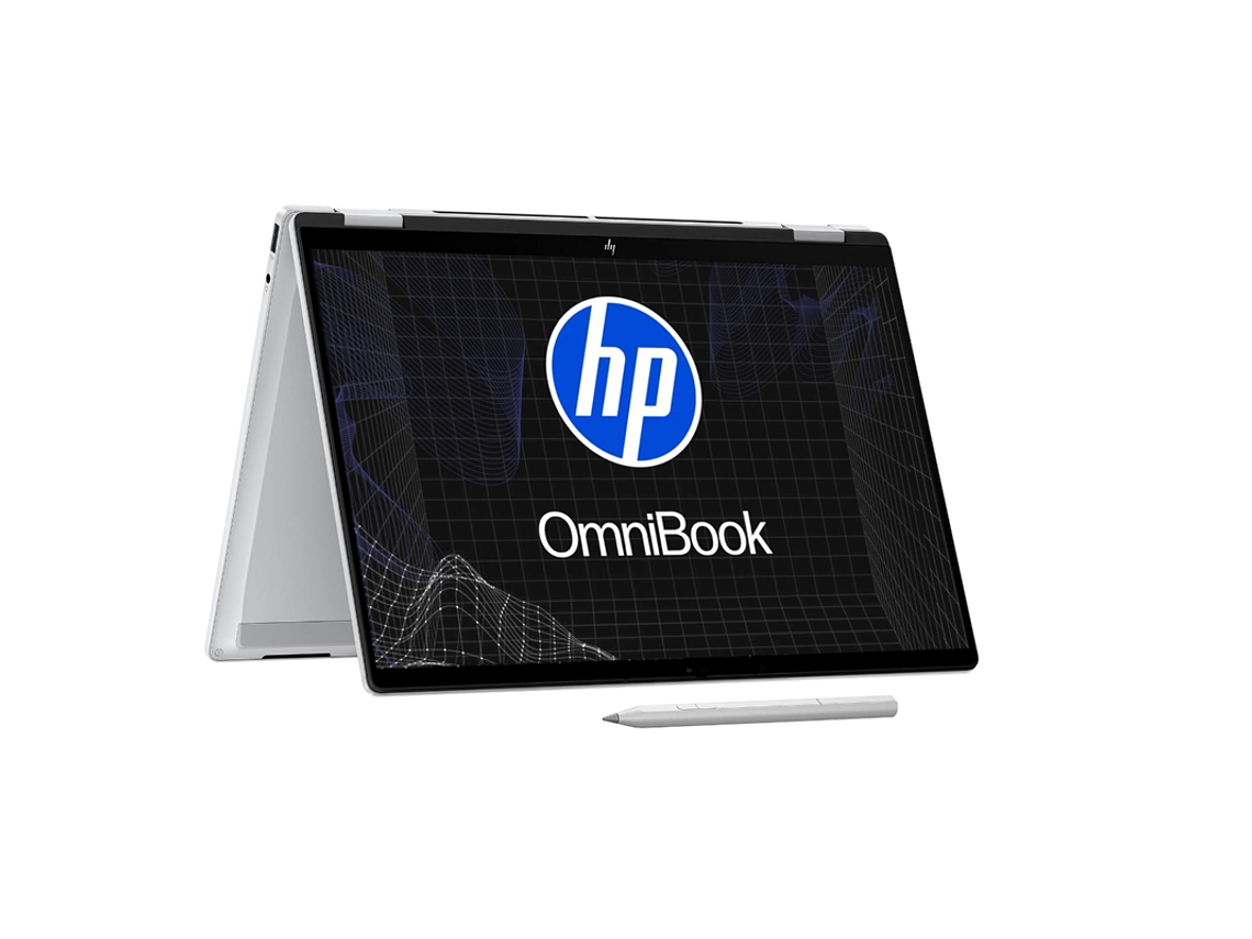 NOTEBOOK HP OMNIBOOK X FLIPNGAI 14-FM0051LA 14' PANTALLA TACTIL INTEL CORE ULTRA 5 16GB RAM 512 6
