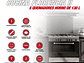 COCINA 5 QUEMADORES HORNO DE 130 LTS - Miniatura 2
