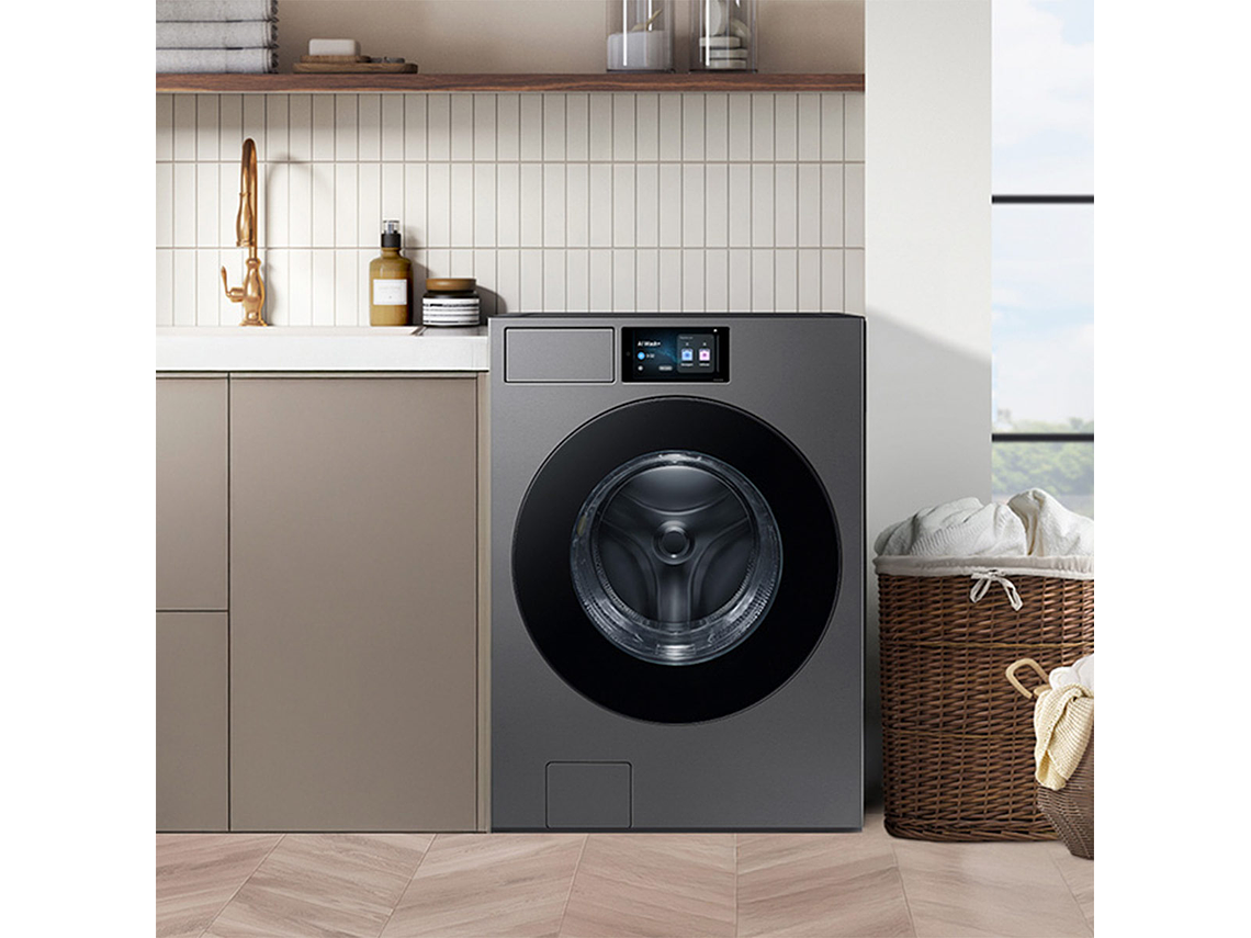 LAVADORA CARGA FRONTAL SAMSUNG BESPOKE AI WF90F25ADSZS 25KG GRAFITO 7