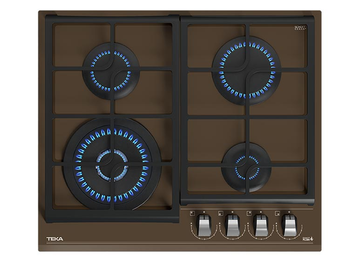 ENCIMERA GAS TEKA 4 PLATOS GZC 64320 XBB BUT LB 1