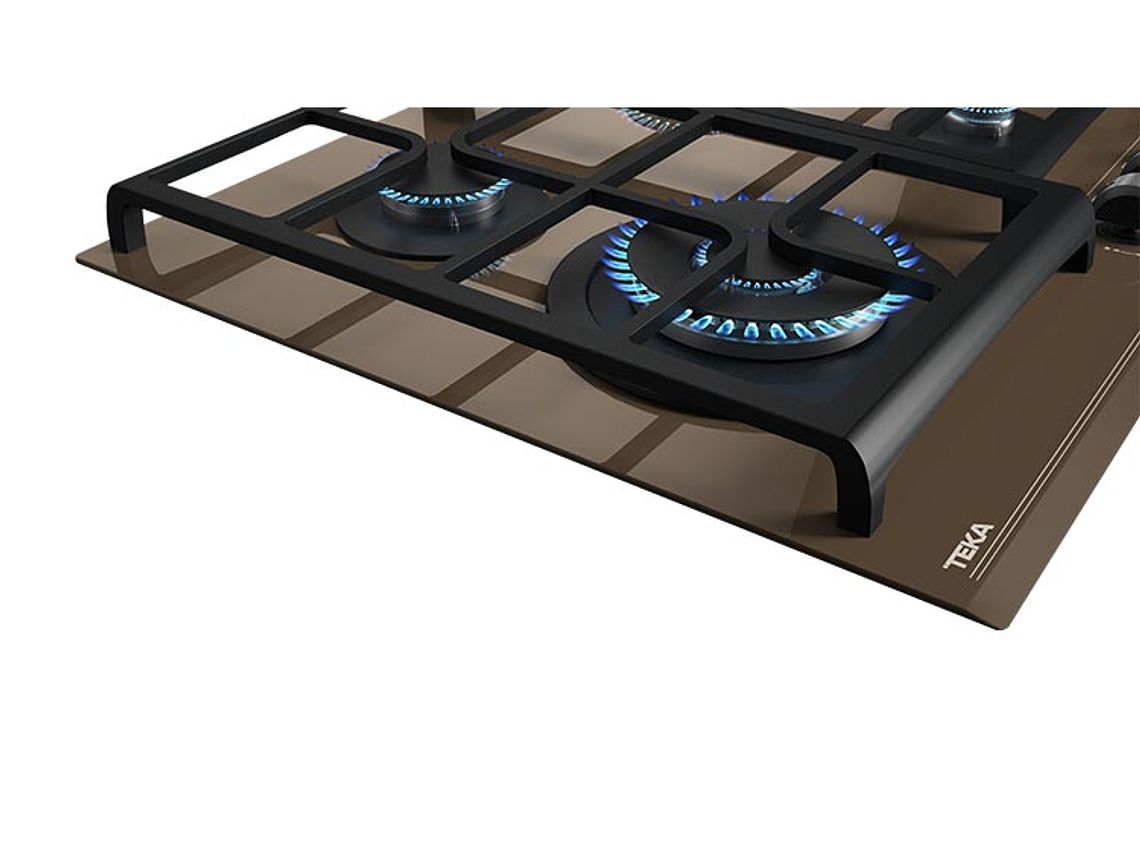 ENCIMERA GAS TEKA 4 PLATOS GZC 64320 XBB BUT LB 5