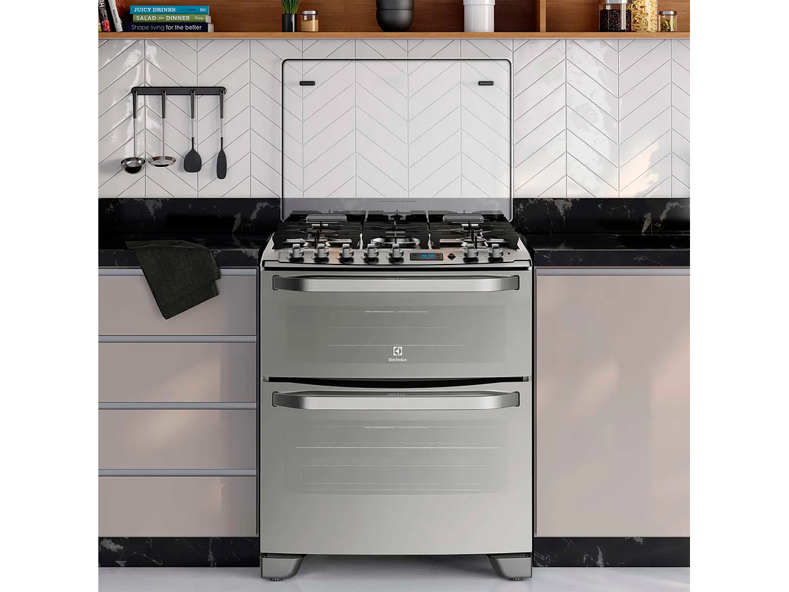 COCINA GAS LICUADO ELECTROLUX 5 QUEMADORES 76DXA 4