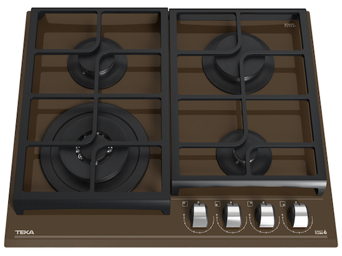 ENCIMERA CRISTAL GAS 4 QUEMADORES GZC-64320 XBB LONDON BRICK TEKA 3