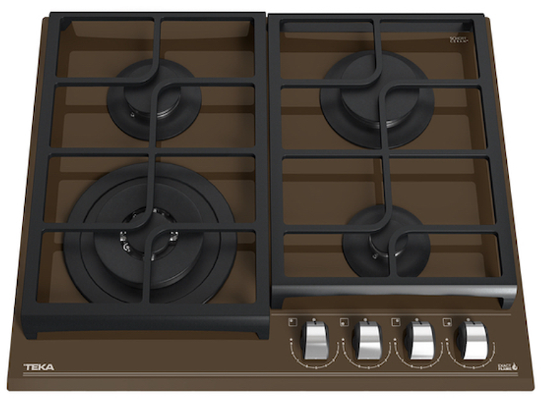 ENCIMERA CRISTAL GAS 4 QUEMADORES GZC-64320 XBB LONDON BRICK TEKA 3